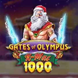 Gates of Olympus Xmas 1000 slot logo by Pragmatic Play at Casino Euro