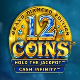 12 Coins Grand Diamond Edition slot visual from Wazdan available on eurocasino.com.pl
