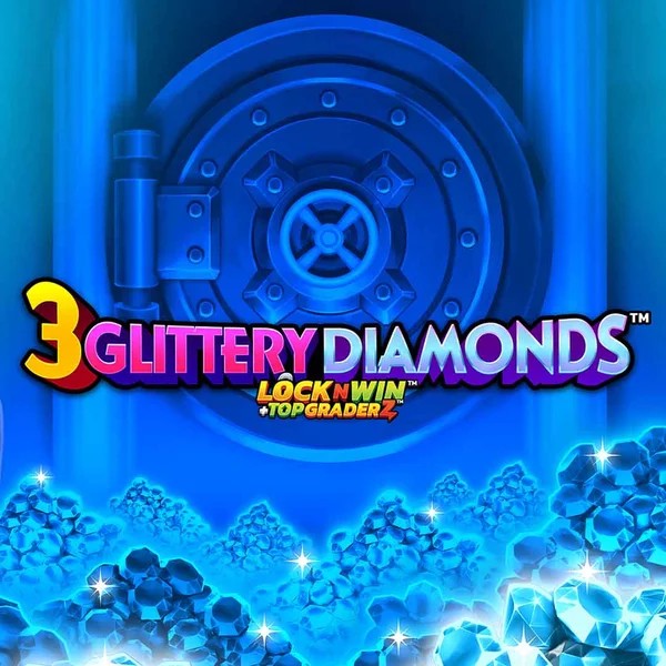 Play 3 Glittery Diamonds slot by PearFiction Studios on eurocasino.com.pl