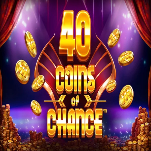Official Slots logo: 40 Coins of Chance by SYNOT Games at Casino Euro