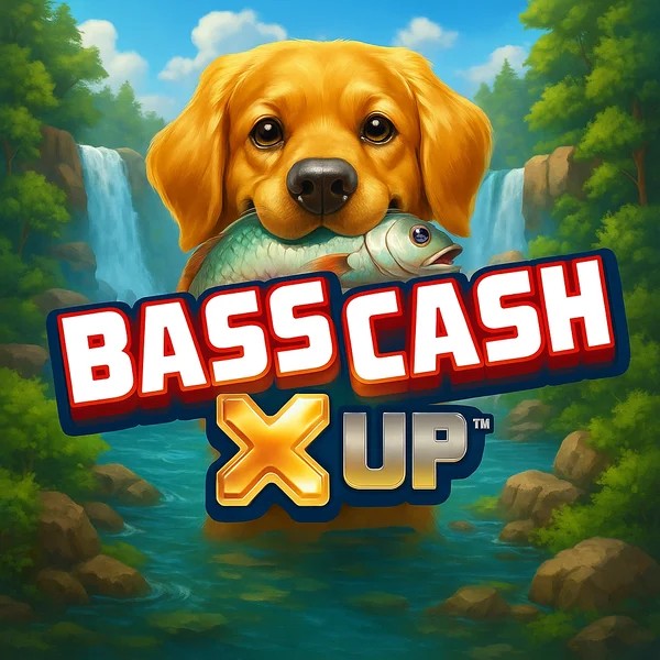 Bass Cash X UP logo by Alchemy Gaming Casino Euro