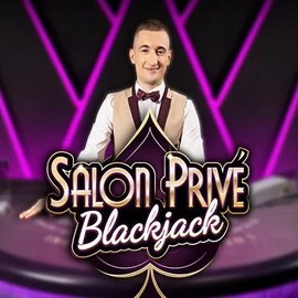 Blackjack Salon Privé casino game by Ezugi – featured logo at Casino Euro