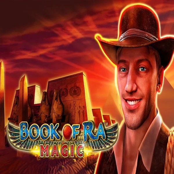 Book of Ra Magic logo by Greentube Casino Euro