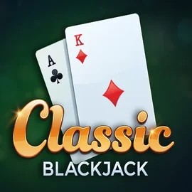 Classic Blackjack online game logo by Red Tiger Gaming on eurocasino.com.pl
