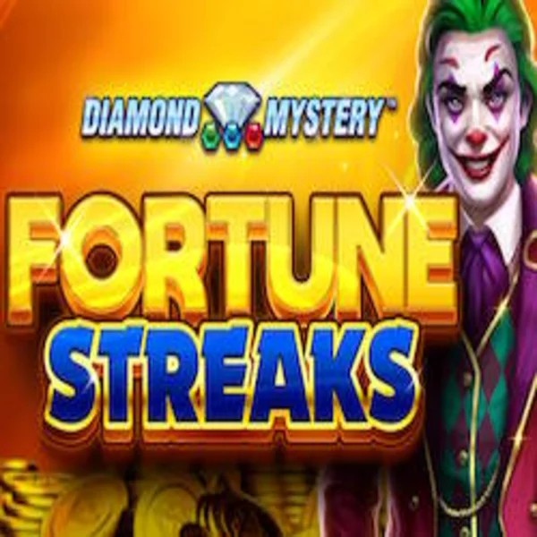 Diamond Mystery Fortune Streaks slot logo by Greentube at Casino Euro