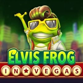 Official Slots logo: Elvis Frog In Vegas by BGAMING at Casino Euro