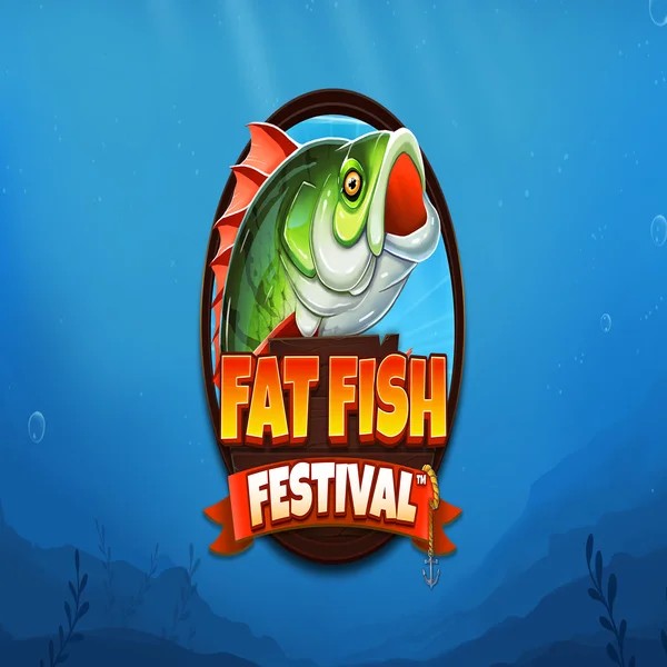 Fat Fish Festival slot logo by Wishbone Games at Casino Euro