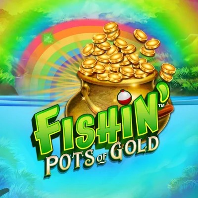Fishin Pots Of Gold by Gameburger Studios, showcased at eurocasino.com.pl – game logo