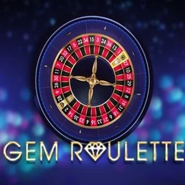 Gem Roulette slot visual from iSoftBet available on eurocasino.com.pl