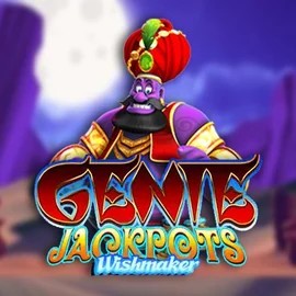 Genie Jackpots Wishmaker online game logo by Blueprint Gaming on eurocasino.com.pl