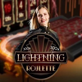 Lightning Roulette logo by Evolution Casino Euro
