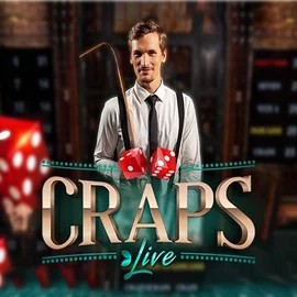 Live Craps logo by Evolution Casino Euro