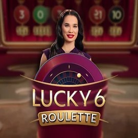 Lucky 6 Roulette logo – Live Casino by Pragmatic Play at Casino Euro