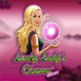 Lucky Ladys Charm Deluxe slot logo by Greentube at Casino Euro