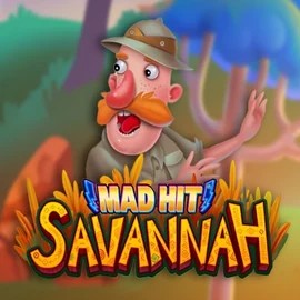 Official Slots logo: Mad Hit Savannah by RubyPlay at Casino Euro