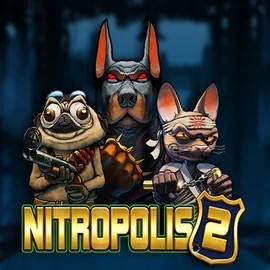 Slots logo of Nitropolis 2 from ELK Studios at Casino Euro