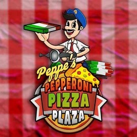 Peppe’s Pepperoni Pizza Plaza logo by Pragmatic Play at Casino Euro