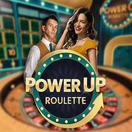 Live Casino logo of PowerUP Roulette from Pragmatic Play at Casino Euro