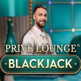 Privé Lounge Blackjack online game logo by Pragmatic Play on eurocasino.com.pl