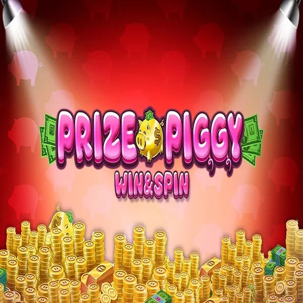 Prize Piggy Win & Spin slot logo by Inspired Gaming at Casino Euro