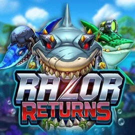 Razor Returns logo by Push Gaming Casino Euro