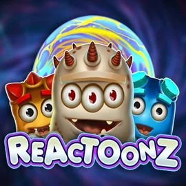 Reactoonz logo by Play’n GO Casino Euro