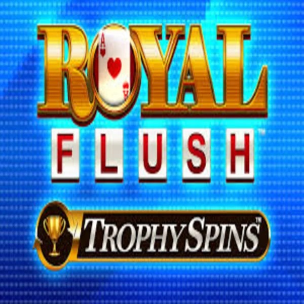Royal Flush Trophy Spins logo by Greentube Casino Euro