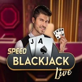 Speed Blackjack slot logo by Pragmatic Play at Casino Euro