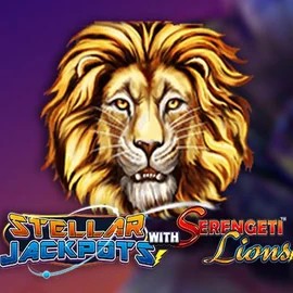 Play the Stellar Jackpots with Serengeti Lions slot by Lightning Box Game on Casino Euro