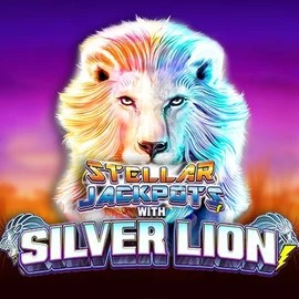 Try Stellar Jackpots with Silver Lion slot by Lightning Box Game on eurocasino.com.pl – logo image