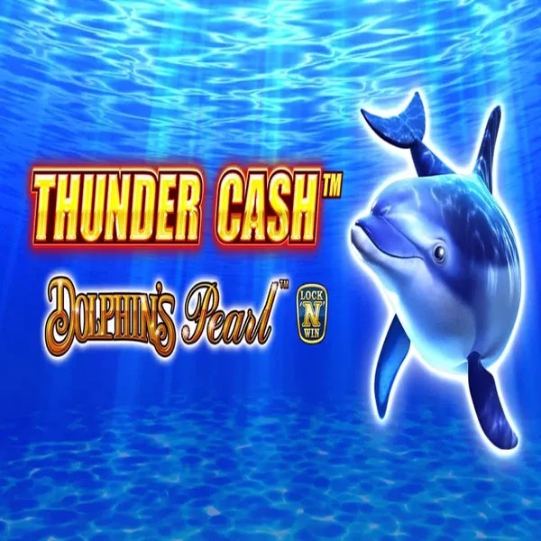 Thunder Cash Dolphins Pearl logo by Novomatic at Casino Euro